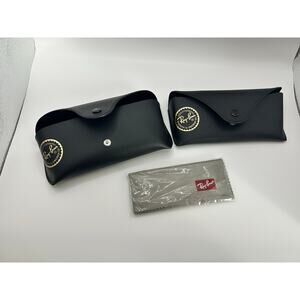 Ray-Ban Sunglass Cases (CASES & CLEANING TOWEL ONLY)